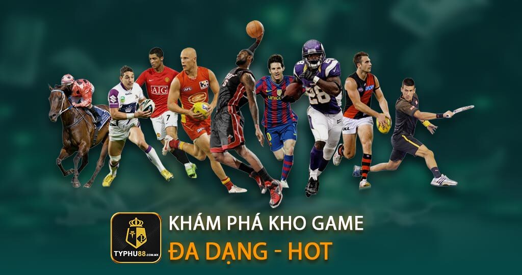 Khám phá kho game Typhu88 đa dạng tại nhà cái cá cược